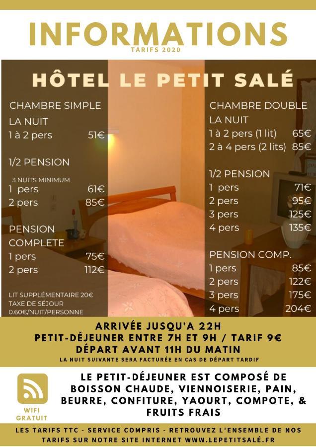 Le Petit Sale Hotel Saint-Just-le-Martel Kültér fotó